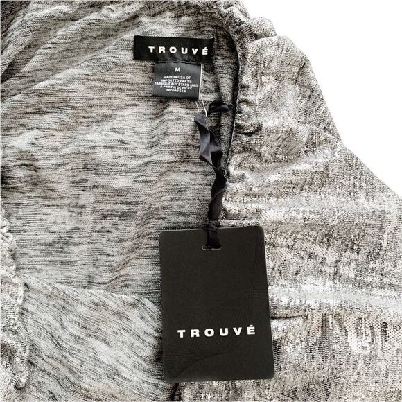 TROUVÉ Nordstrom One Shoulder Top! - Picture 4 of 7